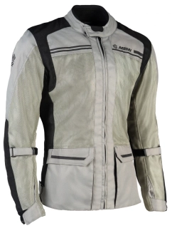 MBW VERANO JACKET GREY textilní dámská letní bunda na motorku