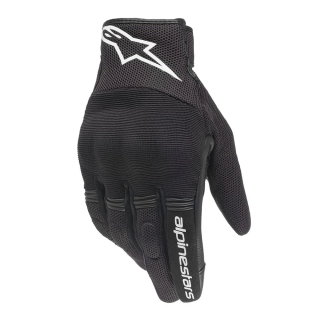 ALPINESTARS COPPER (černá/bílá), krátké letní rukavice na motorku