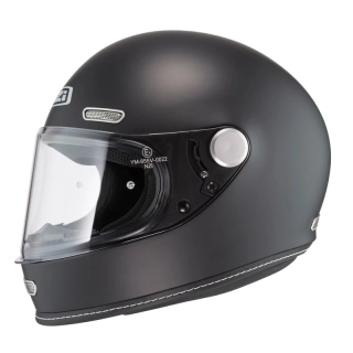 NZI REVIVAL MATT BLACK, klasická (retro) integrální helma na motorku