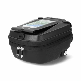 Tankvak SHAD X0SE09CLP E09CL PRO pro CLICK SYSTEM se zámkem a klíčkem + zamykání zipu číselným zámkem (5-8L zvětšovací)