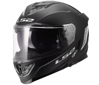 LS2 FF818 STORM III SOLID Matt Black, integrální helma na motorku