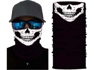 Motorkářský Multifunkční šátek TXR Skull jaw