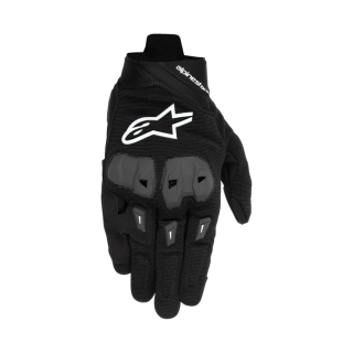 ALPINESTARS SP X 1 (černá/bílá), krátké sportovní rukavice na motorku