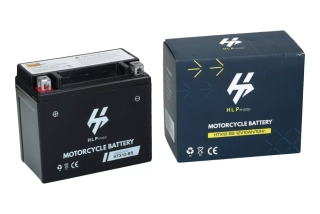 YTX12-BS (HTX12-BS) 12V 10Ah HLP motocyklový akumulátor gelový