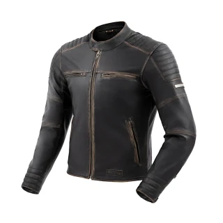 Rebelhorn HUNTER 2 VINTAGE BROWN, hnědá kožená bunda na motorku