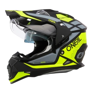 O'Neal SIERRA Helmet R neon yellow/black/gray, enduro helma na motorku