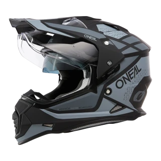 O'Neal SIERRA Helmet R black/gray, enduro helma na motorku
