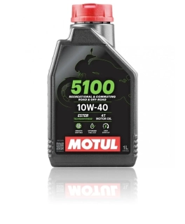 MOTUL 5100 10W40 1l, motorový olej 4T pro motorku