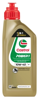 Castrol Power 1 4T 10W40 1l (3 in 1 Formula), motocyklový motorový olej