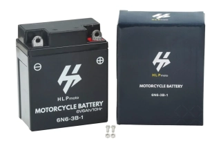 6N6-3B-1 6V 6Ah HLP motocyklový akumulátor Gelový