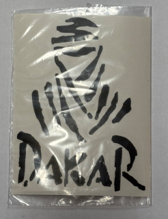 Samolepka Dakar, černá