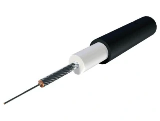 Kabel zapalovací 7mm silikonový s měděným drátem černý TESLA, 1m