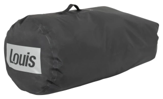 Vak na motorku (válec) Louis "Speedbag" 75 l, zadní nepromokové zavazadla na motorku