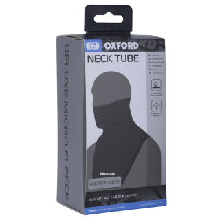 Nákrčník OXFORD DELUXE SYNTETICKÉ VLÁKNO (ČERNÝ, S PRŮDUCHY A DLOUHÝM LÍMCEM)