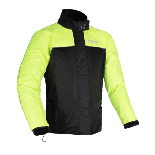 OXFORD RAIN SEAL Bunda na motorku do deště, nepromok na motorku (ČERNÁ/ŽLUTÁ FLUO)