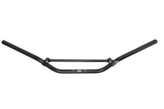 Řídítka na motorku s hrazdou Lucas TRW "Offroad High" MCL155S 22mm ALU, černá