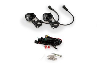 Přídavná LED světla na motorku PUIG BEAM 2.0 20755N s homologací, sada