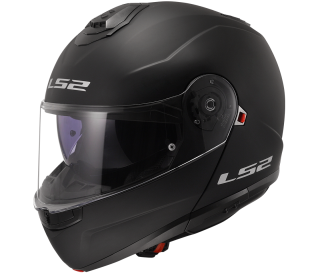 LS2 FF908 STROBE II Solid matt black, výklopná helma na motorku