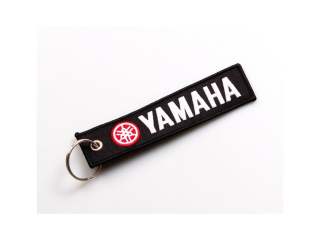 Textilní přívěsek na klíče "klíčenka" YAMAHA, 13x3 cm
