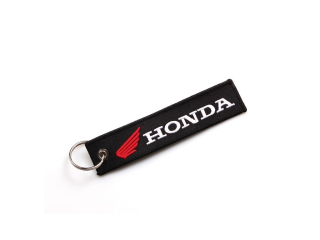 Textilní přívěsek na klíče "klíčenka" HONDA, 13x3 cm