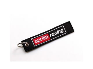 Textilní přívěsek na klíče "klíčenka" APRILIA, 13x3 cm