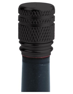 Čepičky na ventilky na motorku Oxford GRIPPER černé, pár