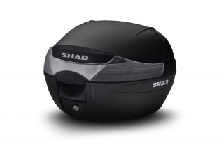 Vrchní kufr na motorku SHAD SH33, 33L (s plotnou)