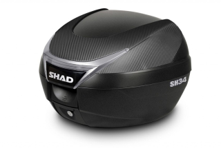 Vrchní kufr na motorku SHAD SH34, 34L (s plotnou)