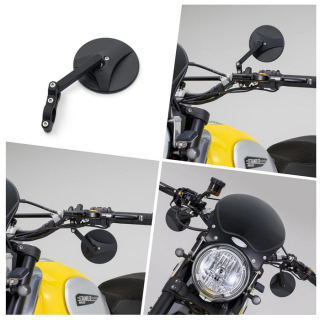 Zrcátko na motorku SUMO Daytona "D-MIRROR-18" (Scrambler, SUPERMOTO, ENDURO, NAKED)