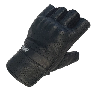 Rukavice na motorku MBW ZAK Gloves, KOŽENÉ PÁNSKÉ BEZPRSTÉ RUKAVICE
