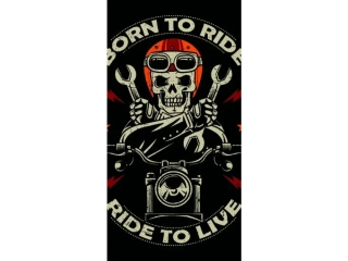 Motorkářský multifunkční šátek TXR Born to ride 2