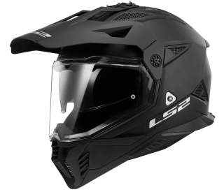 Enduro helma na motorku LS2 MX702 PIONEER II Solid matt black