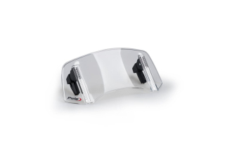 Přídavné plexi nastavitelné PUIG 2.0 20764W clip-on transparent (montáž bez vrtání)